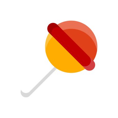 şeffaf bir arkaplan üzerinde tatlı vektör çizimi. Konsept ve grafik tasarım için mükemmel kalite semboller.. 