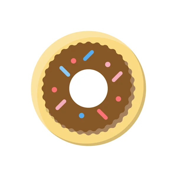 Donut Vector Illustration Transparent Background Premium Quality Symbols Vector Line — Vector de stock