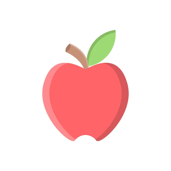 Apple Vector Illustration Transparent Background Premium Quality Symbols Vector Line — Διανυσματικό Αρχείο