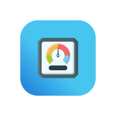 Saydam bir arkaplan üzerinde metre vektör illüstrasyonu. Konsept ve grafik tasarımı için birinci sınıf kalite semboller..