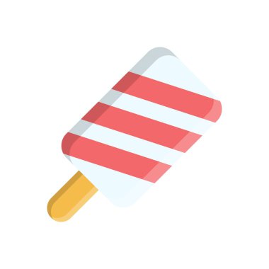 Şeffaf bir arkaplan üzerinde lolipop vektör çizimi. Konsept ve grafik tasarım için vektör çizgisi düz simgesi..