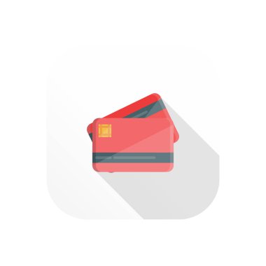 Şeffaf bir arkaplanda kredi vektör çizimi. Konsept ve grafik tasarımı için birinci sınıf kalite semboller..