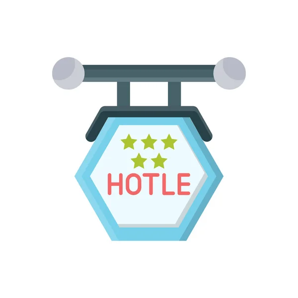 Hotel Board Vector Illustration Transparent Background Premium Quality Symbols Vector — Archivo Imágenes Vectoriales