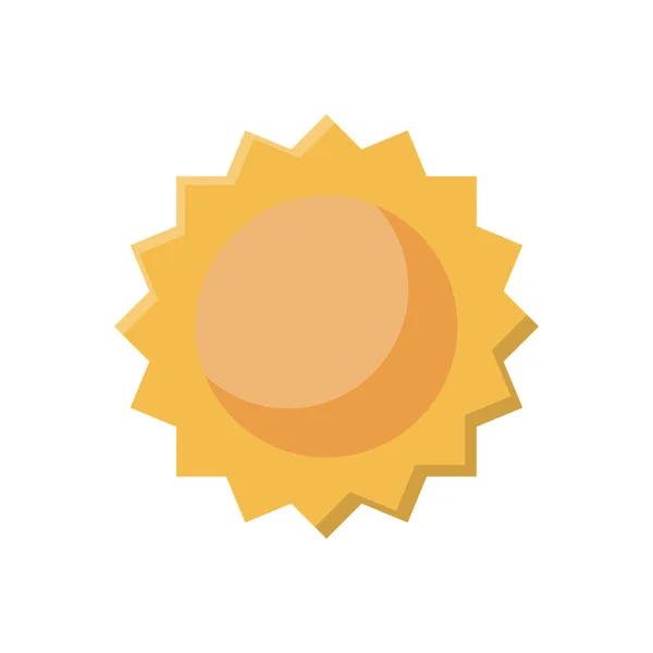 Sun Vector Illustration Transparent Background Premium Quality Symbols Vector Line — Vettoriale Stock