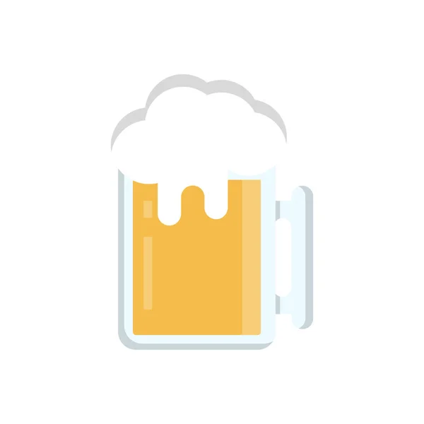 Bier Vektor Illustration Auf Einem Transparenten Hintergrund Premium Qualität Symbols — Stockvektor