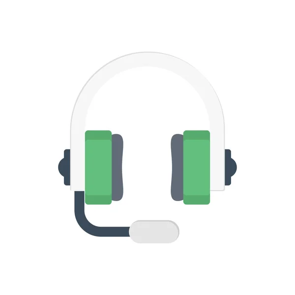 Headphone Vector Illustration Transparent Background Premium Quality Symbols Vector Line — Διανυσματικό Αρχείο