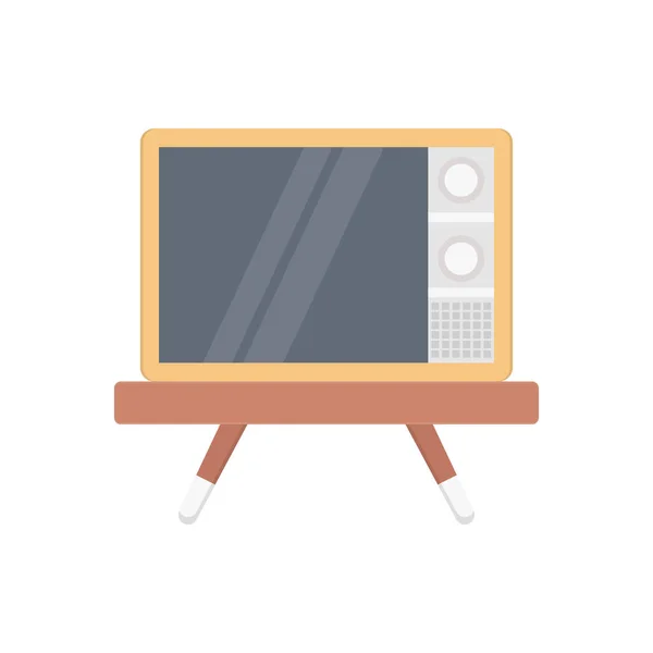 Εικονογράφηση Διάνυσμα Τηλεόρασης Διαφανές Φόντο Premium Ποιότητας Συμβολισμού Διάνυσμα Επίπεδη — Διανυσματικό Αρχείο