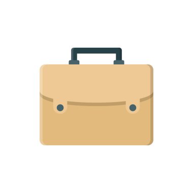 Şeffaf bir arkaplan üzerinde portolio vektör çizimi. Konsept ve grafik tasarım için vektör çizgisi düz simgesi.