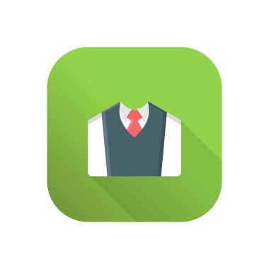 Şeffaf bir arkaplan üzerinde yönetici vektör illüstrasyonu. Konsept ve grafik tasarım için birinci sınıf kalite semboller..  