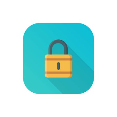 Şeffaf bir arkaplan üzerinde vektör illüstrasyonunu kilitle. Konsept ve grafik tasarım için birinci sınıf kalite semboller..