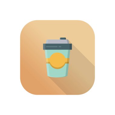 Saydam bir arkaplan üzerinde kahve vektörü çizimi. Premium kalite semboller. Konsept ve grafik tasarım için vektör çizgisi düz simgesi.