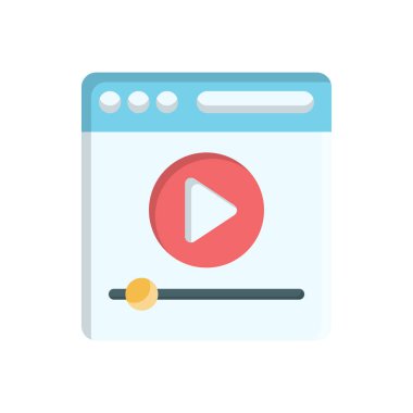 Saydam bir arkaplan üzerinde web sitesi vektör illüstrasyonu. Konsept ve grafik tasarım için vektör çizgisi düz simgesi.