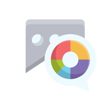 Şeffaf bir arkaplan üzerinde ileti vektör çizimi. Konsept ve grafik tasarım için birinci sınıf kalite semboller..