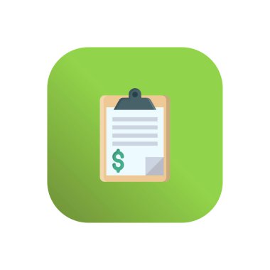 Saydam bir arkaplan üzerinde dolar vektör illüstrasyonu. Konsept ve grafik tasarım için vektör çizgisi düz simgesi..