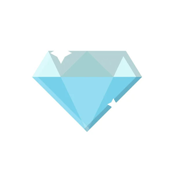 Diamond Vector Illustration Transparent Background Premium Quality Symbols Vector Line — Stock Vector