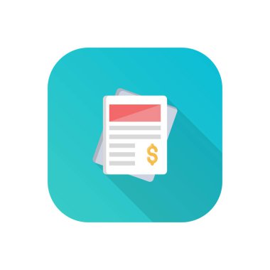 Saydam bir arkaplan üzerinde dolar vektör illüstrasyonu. Konsept ve grafik tasarım için vektör çizgisi düz simgesi..