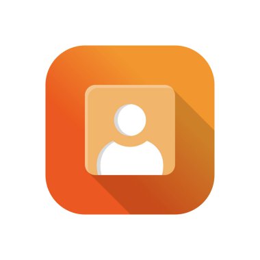 Şeffaf bir arkaplan üzerinde temas vektör illüstrasyonu. Konsept ve grafik tasarım için birinci sınıf kalite semboller.. 