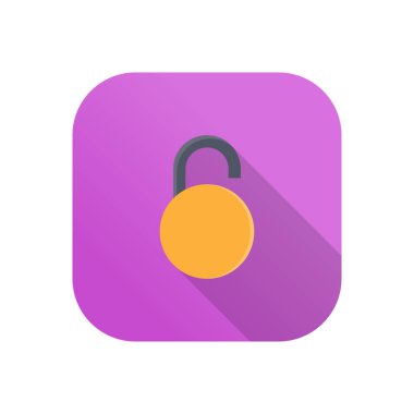 Şeffaf bir arkaplanda vektör illüstrasyonunu aç. Konsept ve grafik tasarım için vektör çizgisi düz simgesi. 