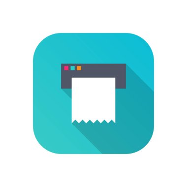 Şeffaf bir arkaplan üzerinde faks vektör illüstrasyonu. Konsept ve grafik tasarımı için birinci sınıf kalite semboller.. 