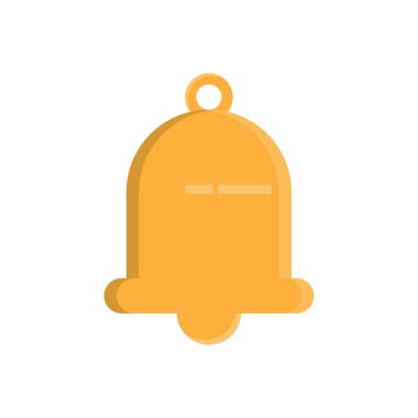 Şeffaf bir arkaplan üzerinde bildirim vektörü illüstrasyonu. Konsept ve grafik tasarım için vektör çizgisi düz simgesi. 