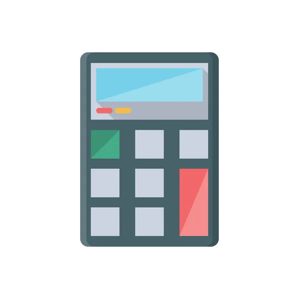 Calculator Vector Illustratie Een Transparante Achtergrond Premium Kwaliteit Symbols Vector — Stockvector