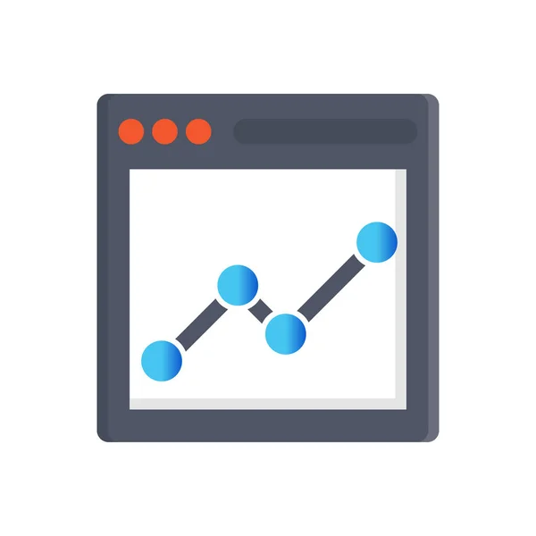 Website Analytic Vector Illustration Transparent Background Premium Quality Symbols Vector — Stock Vector