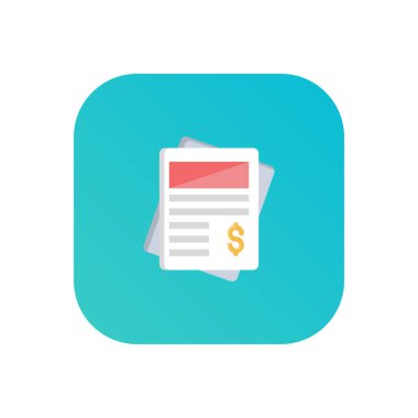 Saydam bir arkaplan üzerinde dolar vektör illüstrasyonu. Konsept ve grafik tasarım için vektör çizgisi düz simgesi..