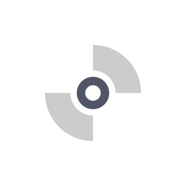 Şeffaf bir arkaplan üzerinde CD vektör çizimi. Konsept ve grafik tasarım için birinci sınıf kalite semboller.. 