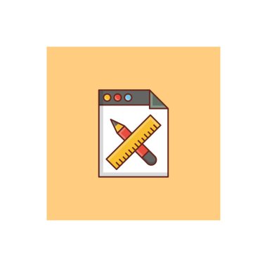 Şeffaf bir arkaplan üzerinde sanat vektörü illüstrasyonu. Konsept ve grafik tasarımı için birinci sınıf kalite semboller.. 