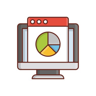 Saydam bir arkaplan üzerinde web sayfası grafik çizelgesi çizimi. Konsept ve grafik tasarımı için birinci sınıf kalite semboller.. 
