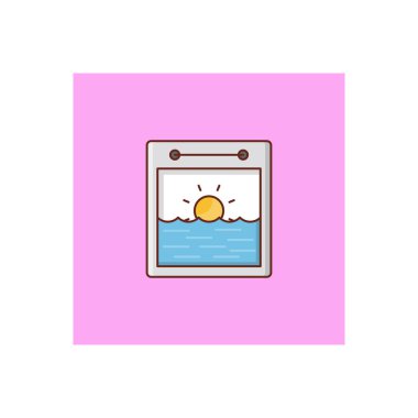 Şeffaf bir arkaplan üzerinde resim vektör çizimi. Konsept ve grafik tasarım için birinci sınıf kalite semboller.. 