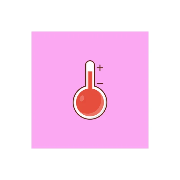 Temperature Vector Illustration Transparent Background Premium Quality Symbols Vector Line — Διανυσματικό Αρχείο