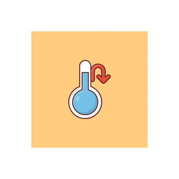 Climate Vector Illustration Transparent Background Premium Quality Symbols Vector Line — Stockový vektor