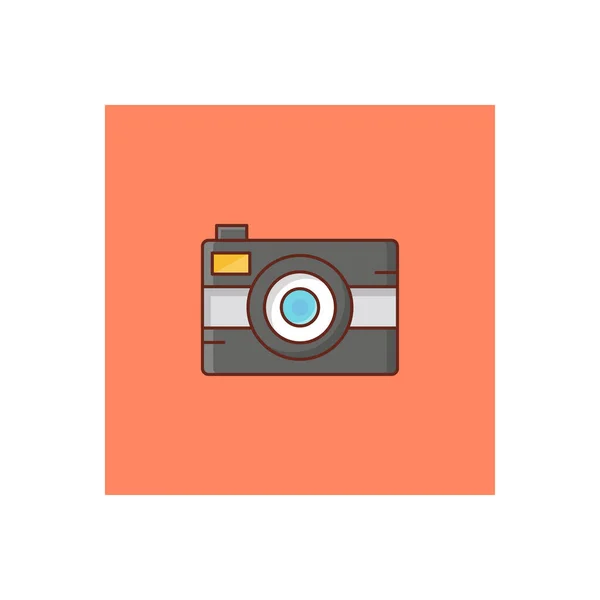 Camera Vector Illustratie Een Transparante Achtergrond Premium Kwaliteit Symbols Vector — Stockvector