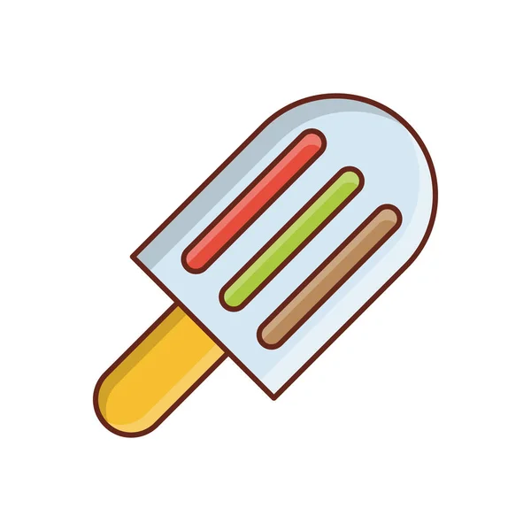 Ice Cream Vector Illustration Transparent Background Premium Quality Symbols Vector — Vetor de Stock