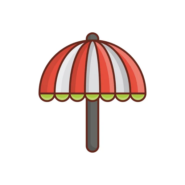 Umbrella Vector Illustration Transparent Background Premium Quality Symbols Vector Line — стоковый вектор