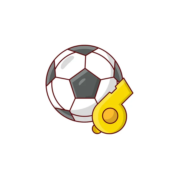 Векторная Иллюстрация Футбола Прозрачном Фоне Премиум Символы Качества — стоковый вектор