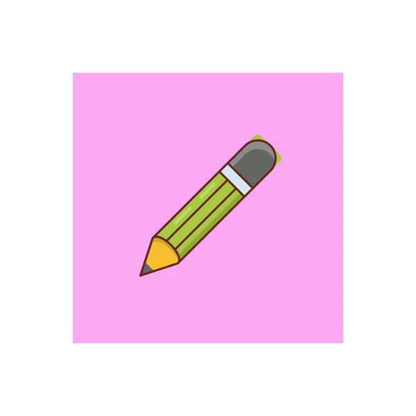 Pencil Vector Illustration Transparent Background Premium Quality Symbols Vector Line — 스톡 벡터