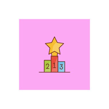 Şeffaf bir arkaplan üzerinde şampiyon vektör çizimi. Konsept ve grafik tasarım için birinci sınıf kalite semboller..