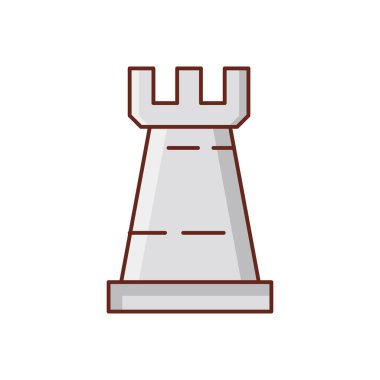 chess vector illustration on a transparent background.Premium quality symbols.vector line flat icon for concept and graphic design. 