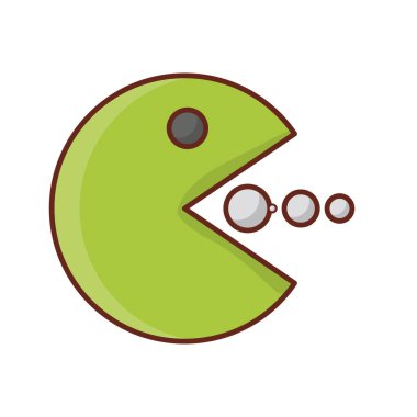video game vector illustration on a transparent background.Premium quality symbols.vector line flat icon for concept and graphic design. 
