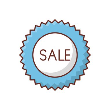 Şeffaf bir arkaplan üzerinde satış vektörü illüstrasyonu. Konsept ve grafik tasarımı için birinci sınıf kalite semboller.. 