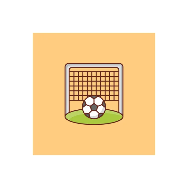 Voetbal Vector Illustratie Een Transparante Achtergrond Premium Kwaliteit Symbols Vector — Stockvector