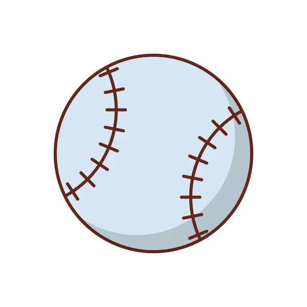 Baseball Vektor Illustration Transparent Bakgrund Premium Kvalitet Symboler Vektor Linje — Stock vektor