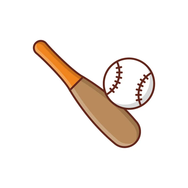 Baseball Vector Illustration Transparent Background Premium Quality Symbols Vector Line — Wektor stockowy