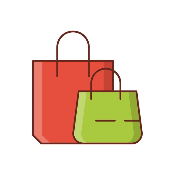 Shopping Bag Vector Illustration Transparent Background Premium Quality Symbols Vector — Vector de stock