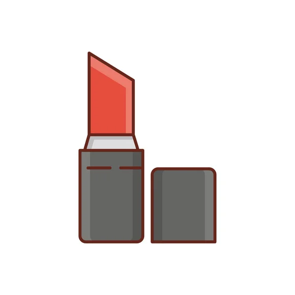 Lippenstift Vektor Illustration Auf Einem Transparenten Hintergrund Premium Qualität Symbols — Stockvektor