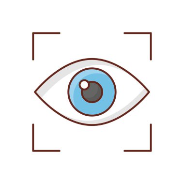 Şeffaf bir arkaplan üzerine odaklanmış vektör çizimi. Konsept ve grafik tasarım için mükemmel kalite semboller. vektör çizgisi düz simgesi.