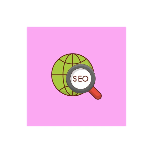 Search Seo Vector Illustration Transparent Background Premium Quality Symbols Vector — 图库矢量图片