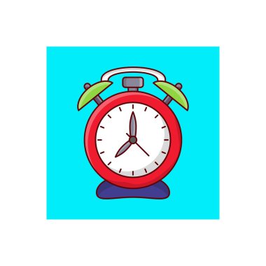 Şeffaf bir arkaplanda alarm vektör çizimi. Konsept ve grafik tasarımı için birinci sınıf kalite semboller..